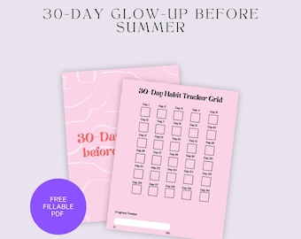 30-Day Glow-up Planner