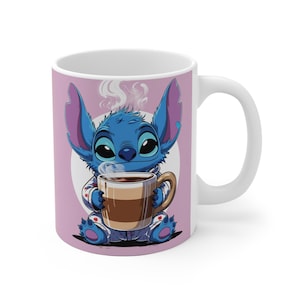 Cute Cartoon Character Ceramic Mug, Gifts for Animation Lovers, Unique Coffee Cup, Fun Kitchen Decor, Collectible Drinkware