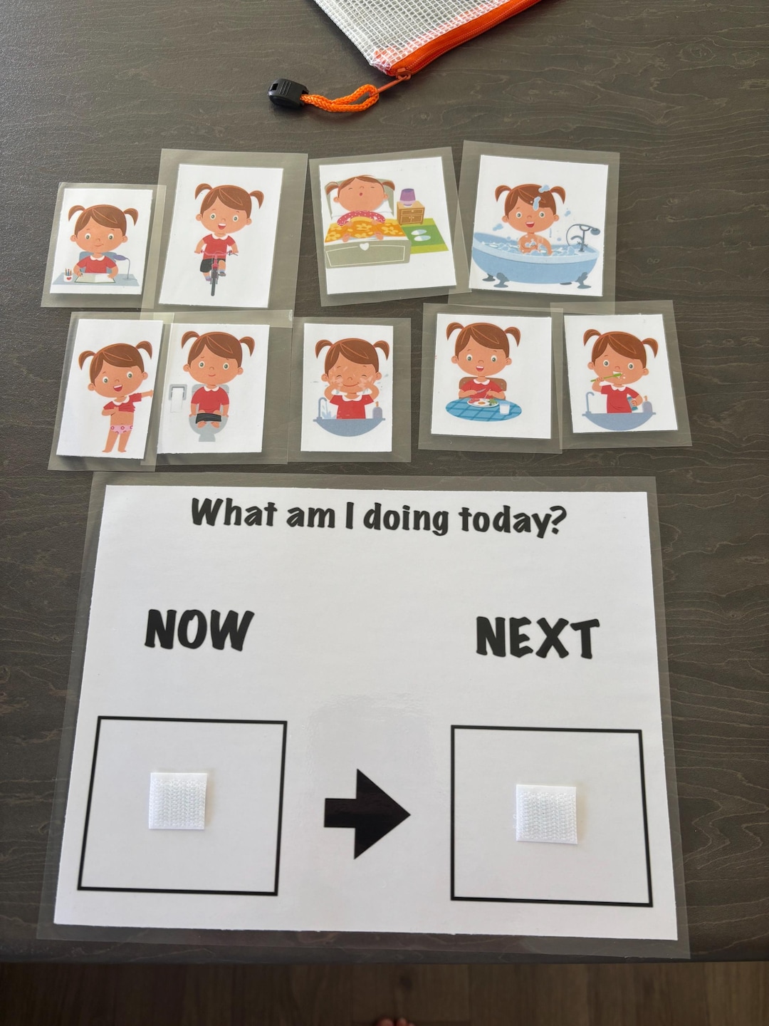 Daily Routine Sen Template Personalized Daily Routine Board: Cartoon Picture Cards, SEN Help - Etsy