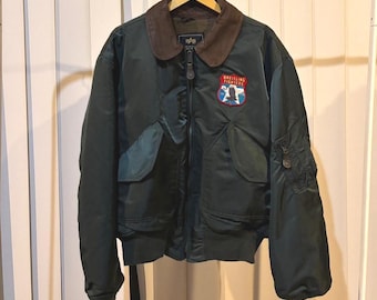 Rare Vintage Alpha Industries CWU 45P Bomber Jacket 1990s - Etsy