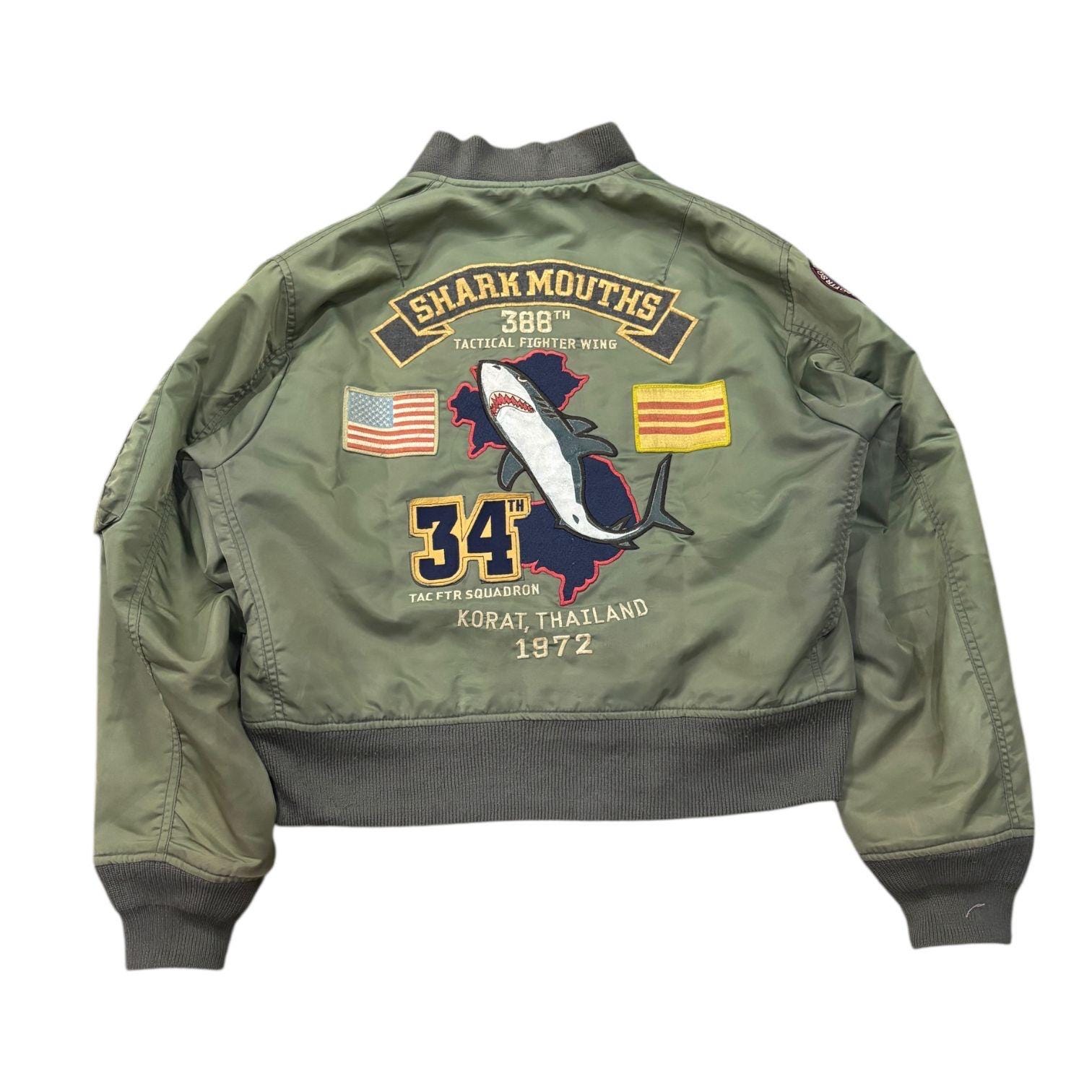 Avirex green bomber - Etsy 日本