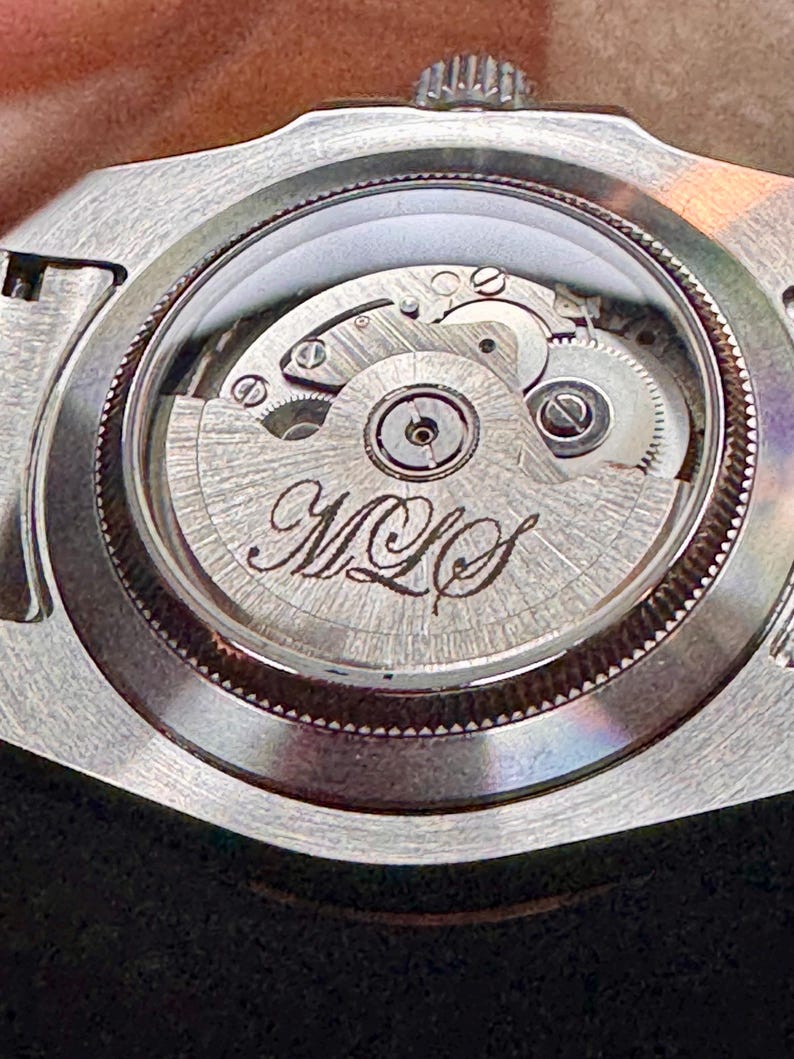 Custom Engraved NH35 Rotor for Seiko Movements – Personalized Laser ...