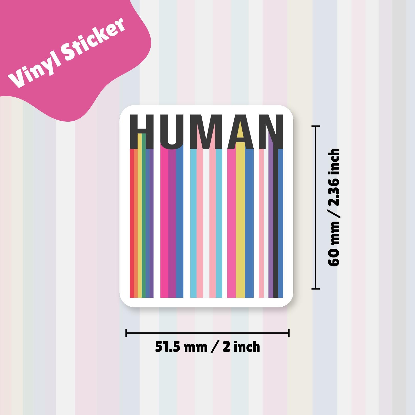 Sticker Humen Vinyl Sticker Human - Etsy
