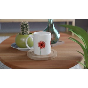 Stunning Floral Design 11oz Ceramic Mug