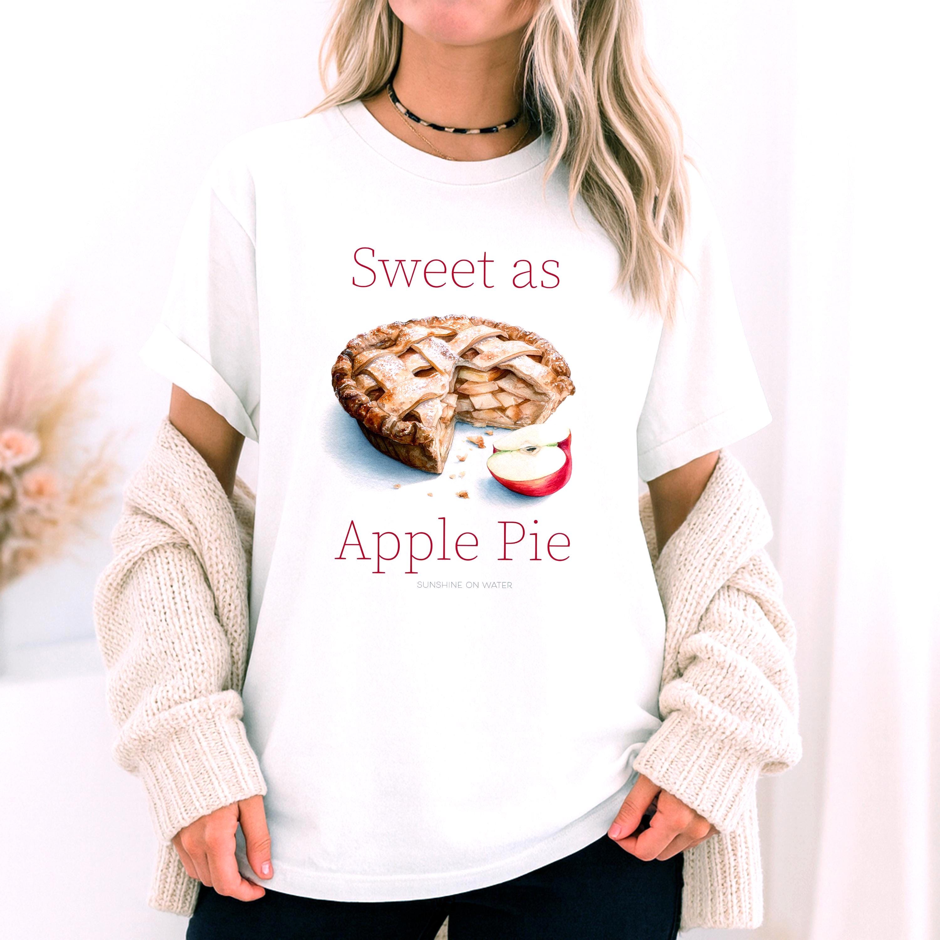 Thanksgiving Apple Pie Adult Teen Shirt Fall Fun Food Tee Gift - Etsy