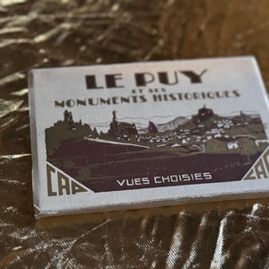 Vintage Postcard Accordion – Le Puy-en-Velay – 20 Historic Views – Complete Set – France ca. 1930s