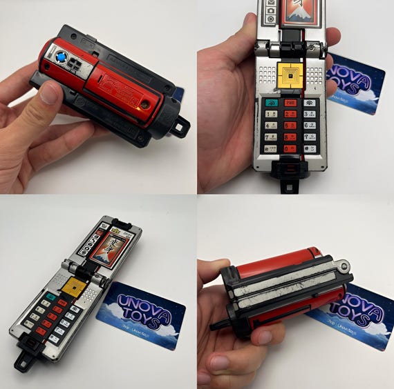 Samurai Morpher DX Shodo Phone & Holder Power Rangers Samurai