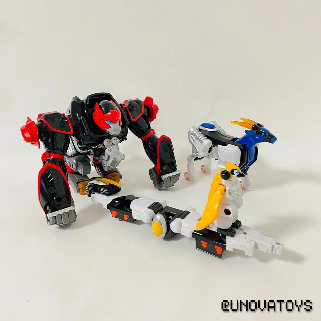 Jungle Master Megazord - DX Geki Fire Powerranger Jungle Fury