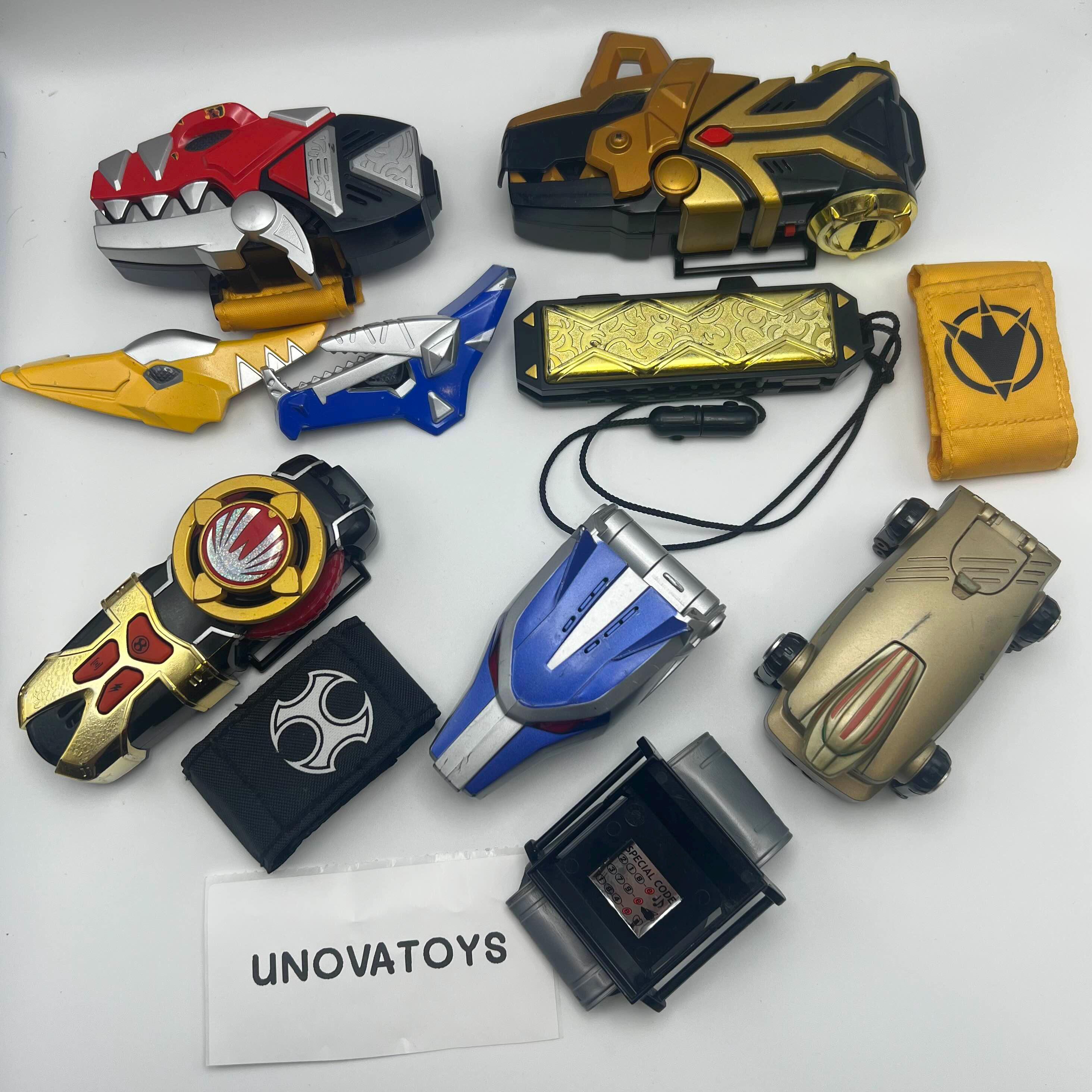 All Morphers DX Bandai Powerrangers Supersentai Hurricaneger