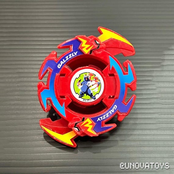 Beyblade Galzzly Red Vintage 2002 Classic Takara Tomy V Force - Etsy