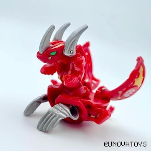 Bakugan B2 Pyrus Lumino Dragonoid Kampfschläger