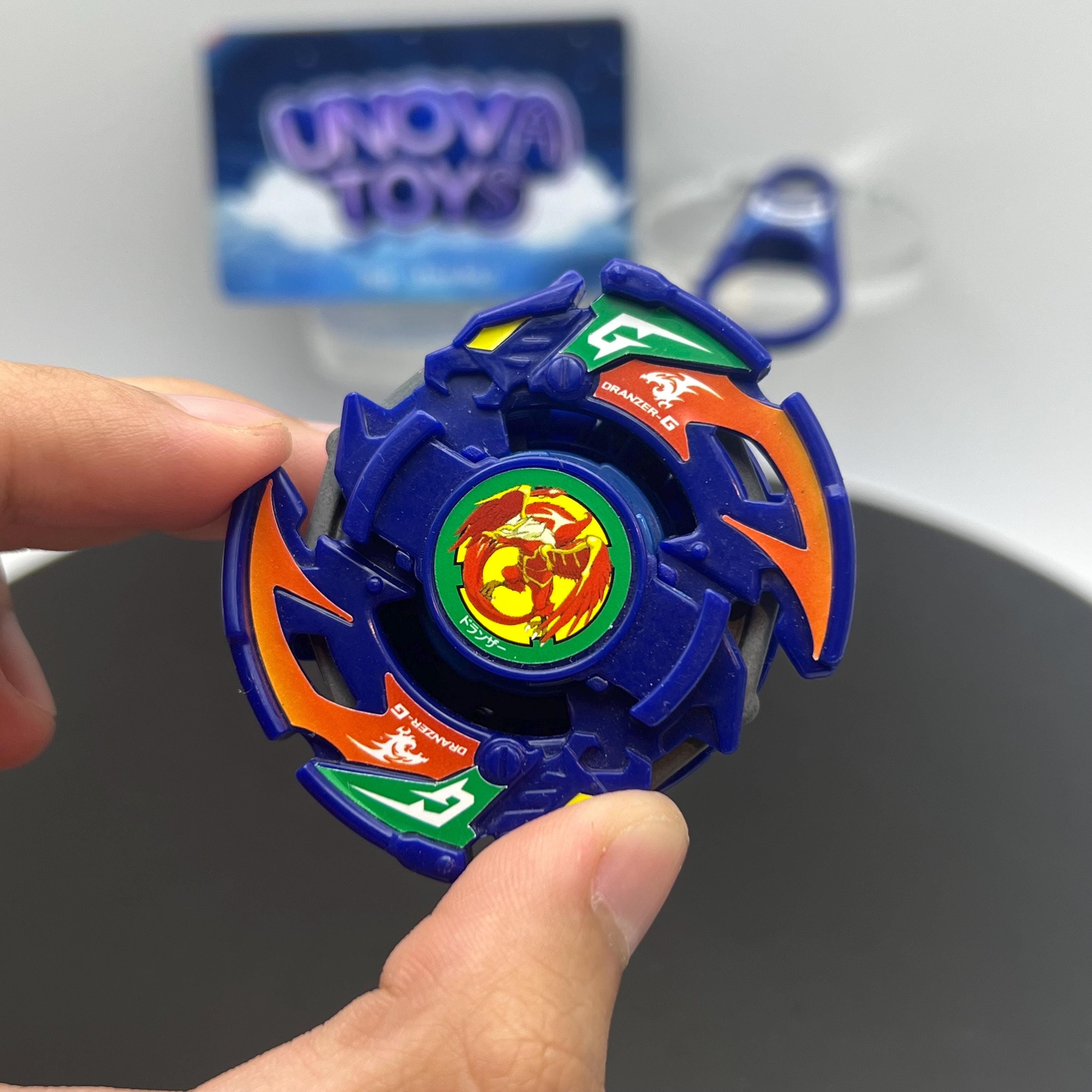 Beyblade Dranzer G & Gear Wrench - Vintage 2002 Classic Takara