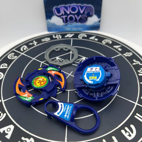 Beyblade Dranzer G & Gear Wrench - Vintage 2002 Classic Takara