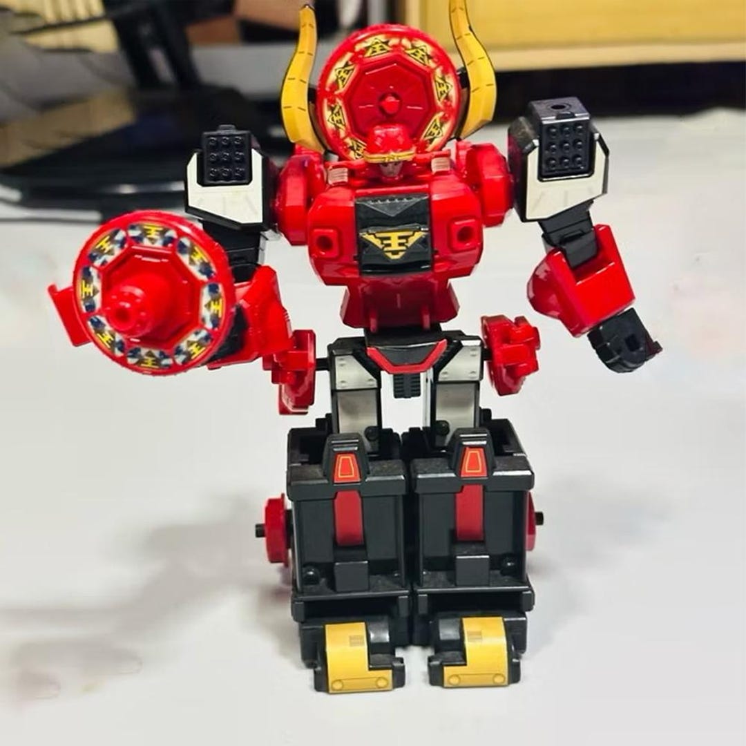 Bull Megazord Candytoys & Minipla Powerrangers Samurai (shinkenger