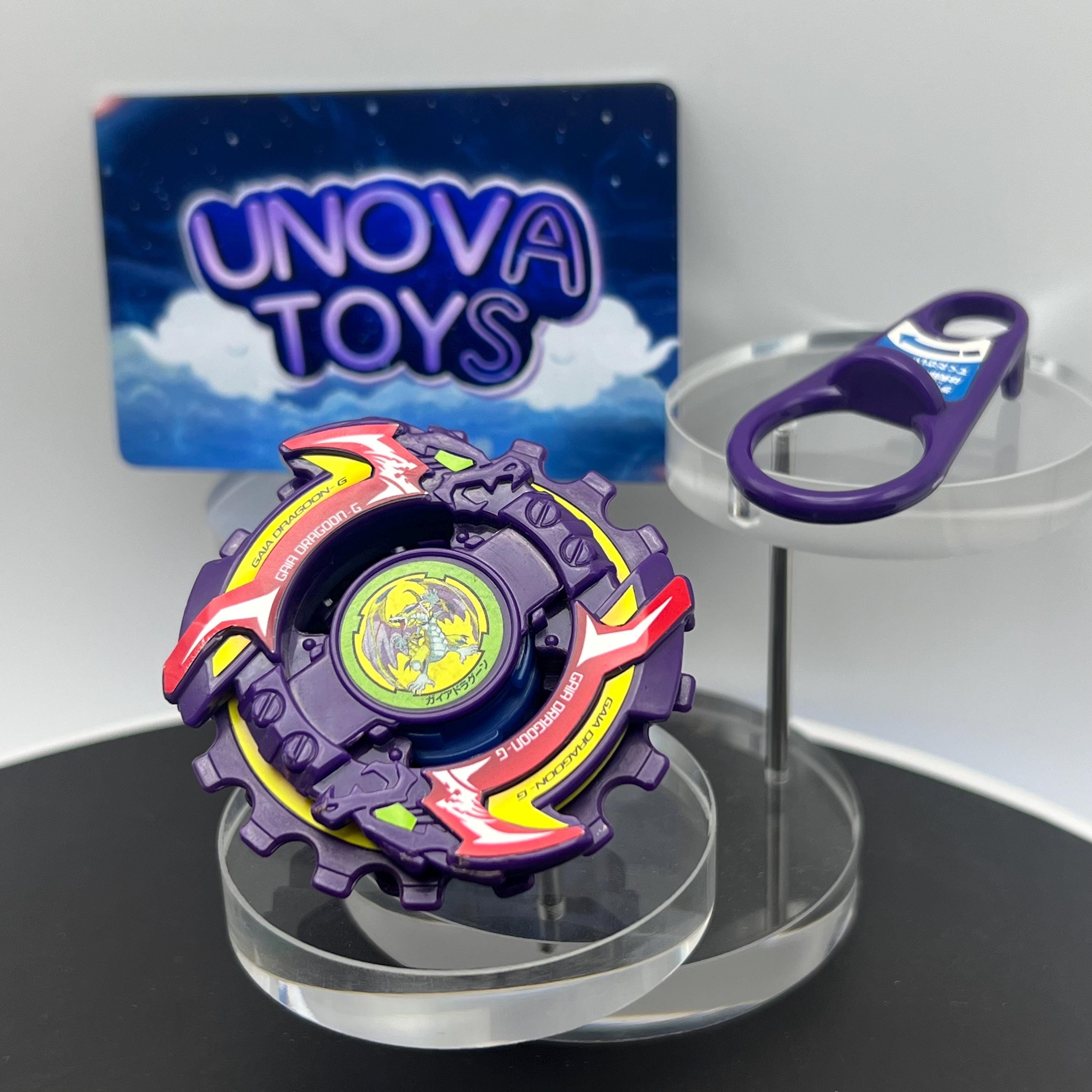 Beyblade Gaia Dragoon G & Gear Wrench - Vintage 2002 Classic