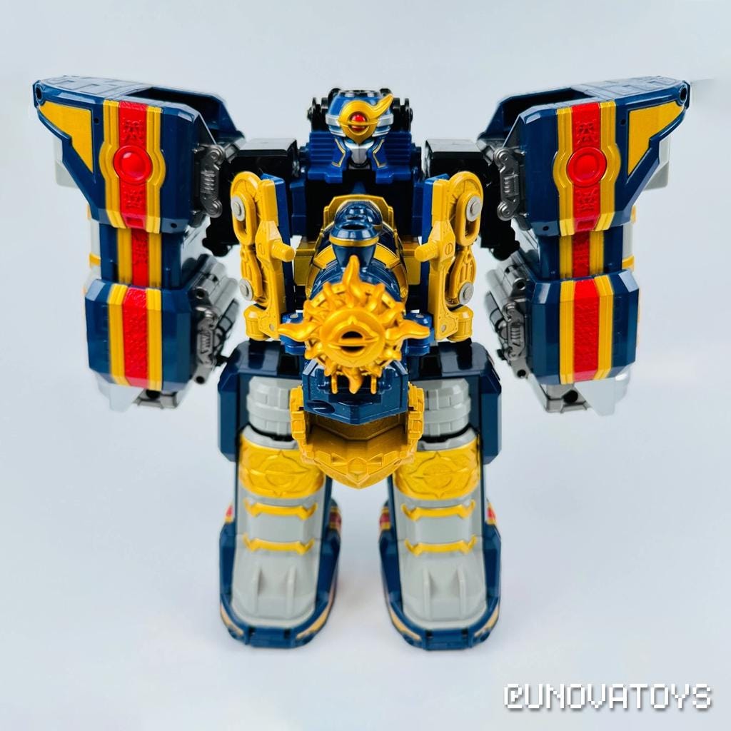 Solar Streak Megazord - DX Travelion Powerranger Mystic Force
