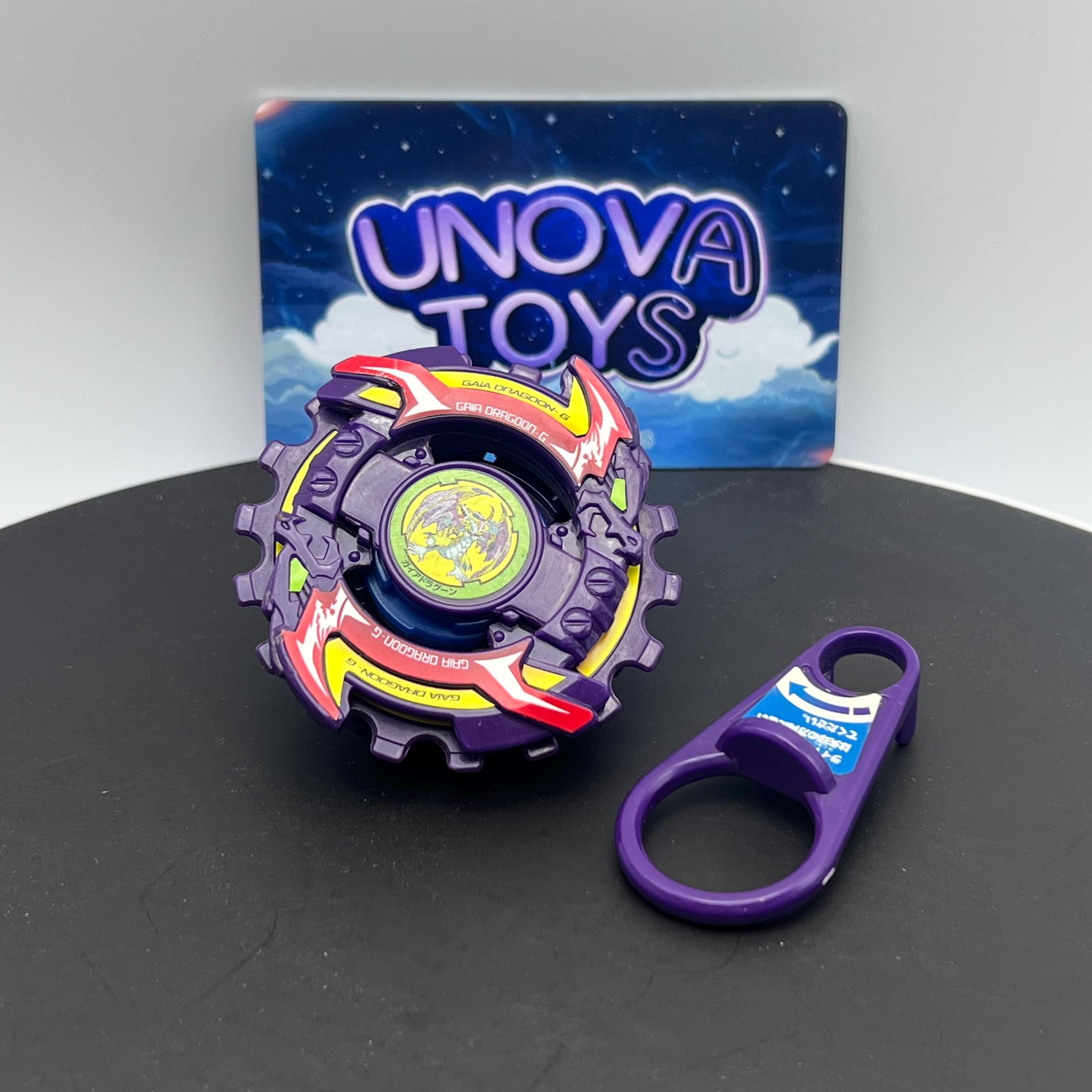 Beyblade Gaia Dragoon G & Gear Wrench - Vintage 2002 Classic