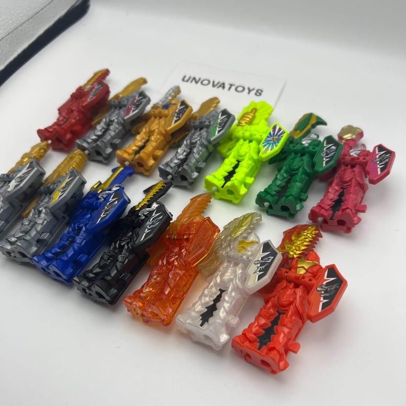 Bandai DX Power Rangers Dino Fury / Ryusoulger Saber & Ryusoul Key Set - Pre-Owned Action Figure