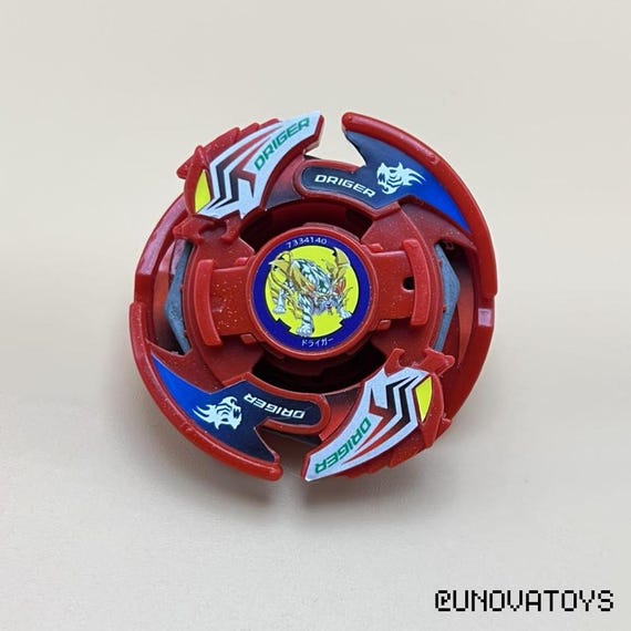 Beyblade Driger V2 Red Vintage 2002 Classic Takara Tomy V Force