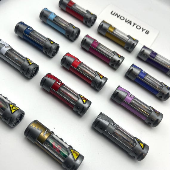 Lot Of 23 Kyoryuger Zyudenchi – Japan Version – Used Power Rangers Dino Charge Set