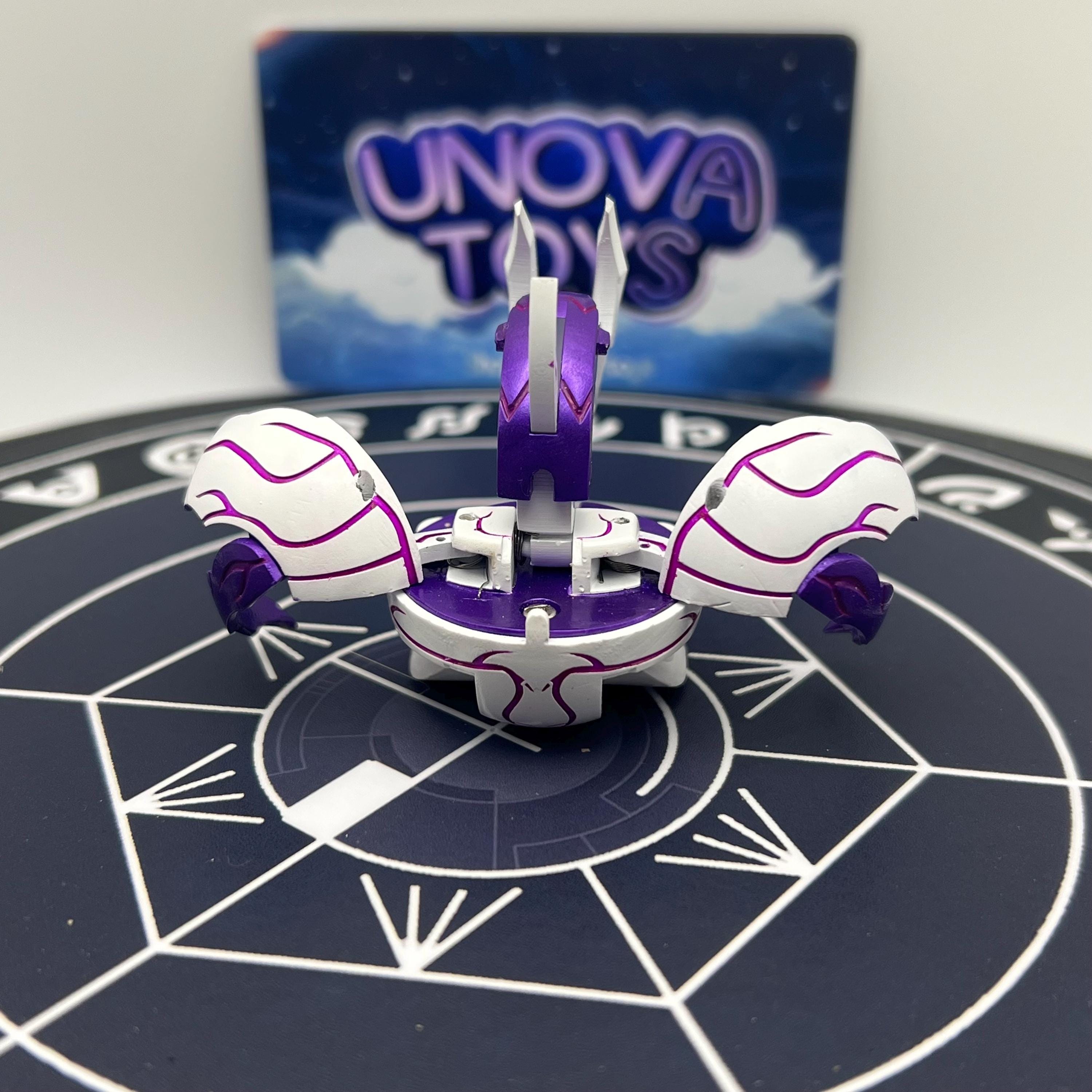 Bakugan B2 Silent Naga Clear Color B2 Custom Battle Brawlers - Etsy