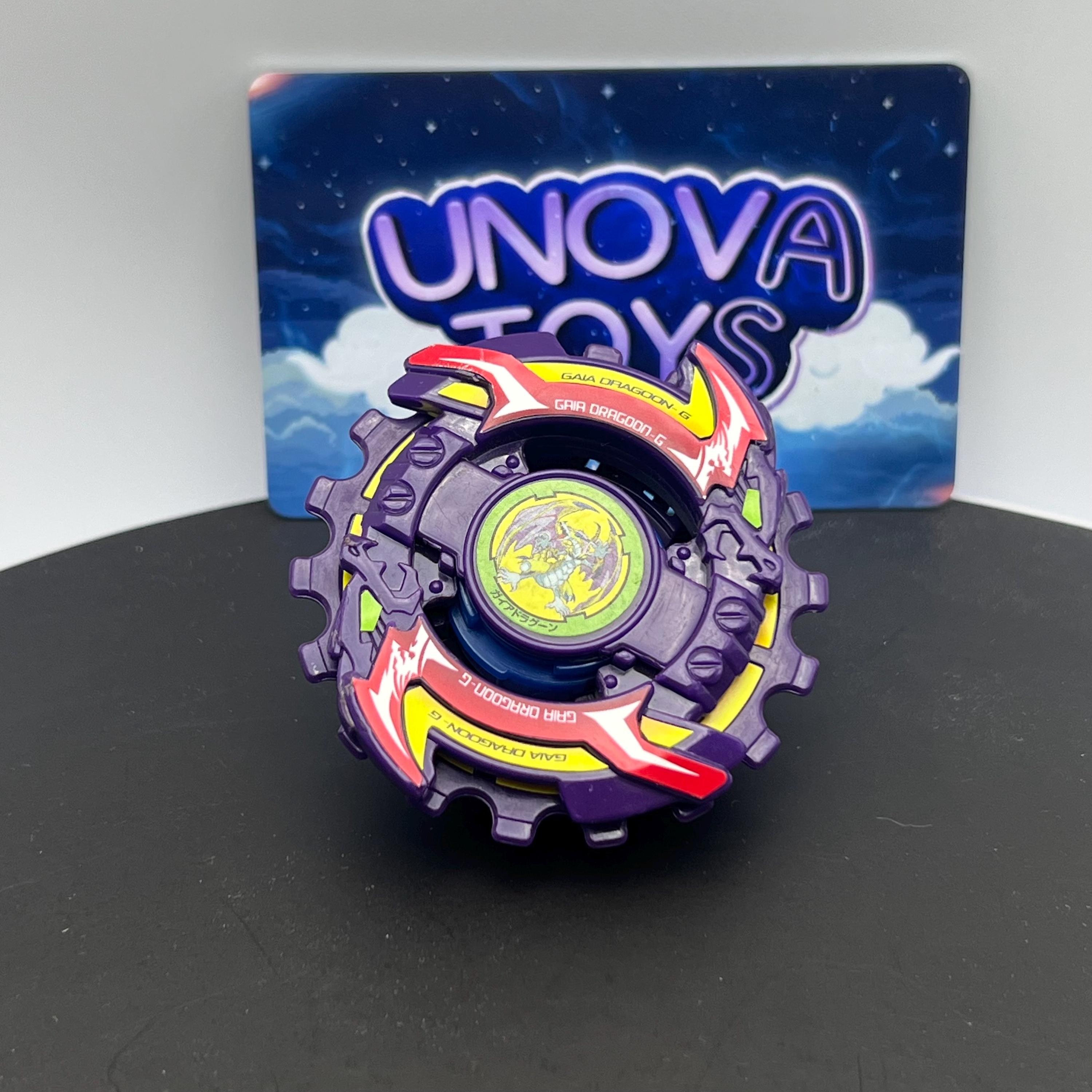 Beyblade Gaia Dragoon G & Gear Wrench - Vintage 2002 Classic