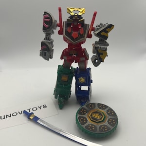 POWER RANGERS MYSTIC Force Solar Streak Megazord Bandai DX Magiranger testé EUR 35,61 - PicClick FR