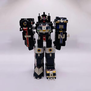 Supertrain Megazord CandyToys & Minipla PowerRanger Lightspeed Rescue (GogoFive GrandLiner)