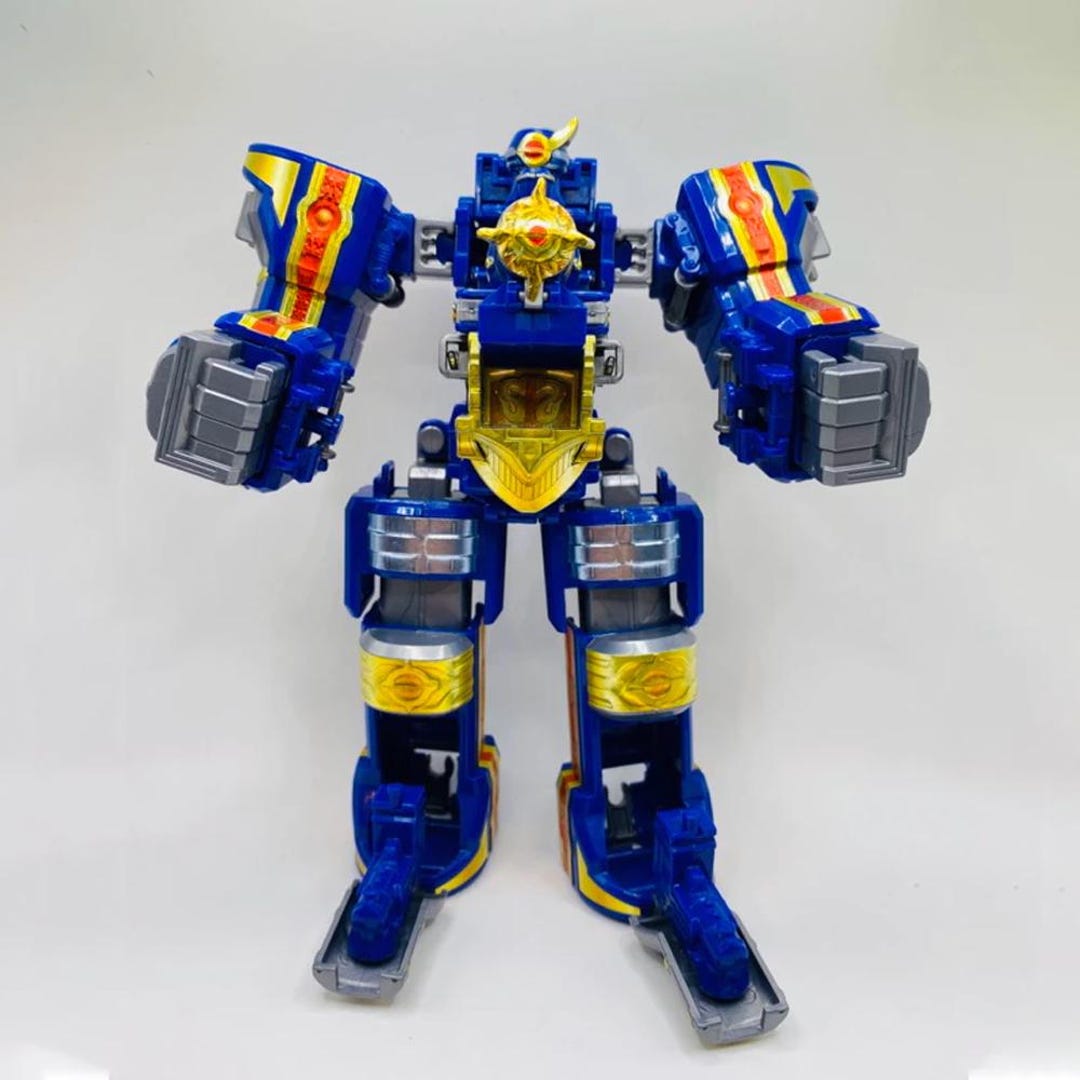 Solar Streak Megazord Candytoys & Minipla Powerranger Mystic Force