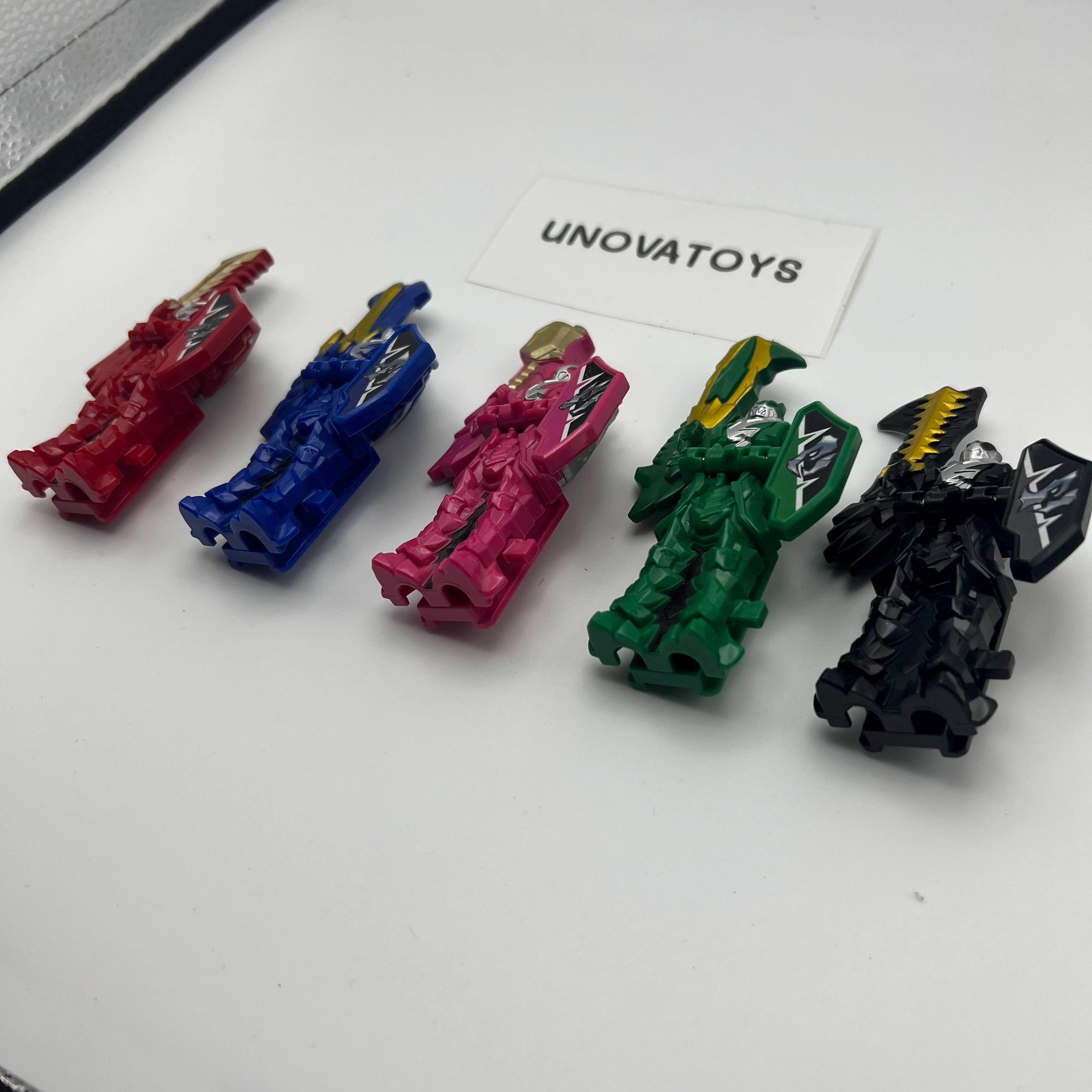 Ryusoul Key 5 Main Set Ryusoulger Power Rangers Dino Fury Super