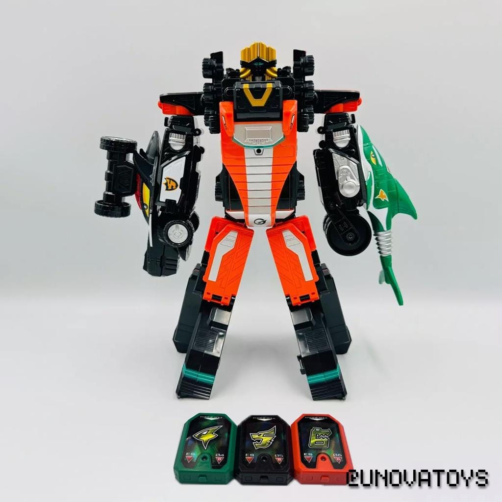 Valvemax Megazord - DX Gunbir-oh Powerranger RPM Go-onger - Etsy