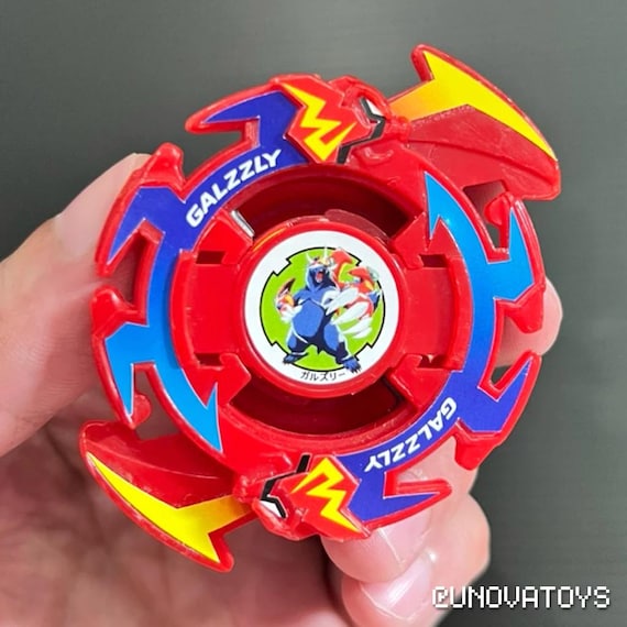 Beyblade Galzzly Red Vintage 2002 Classic Takara Tomy V Force - Etsy