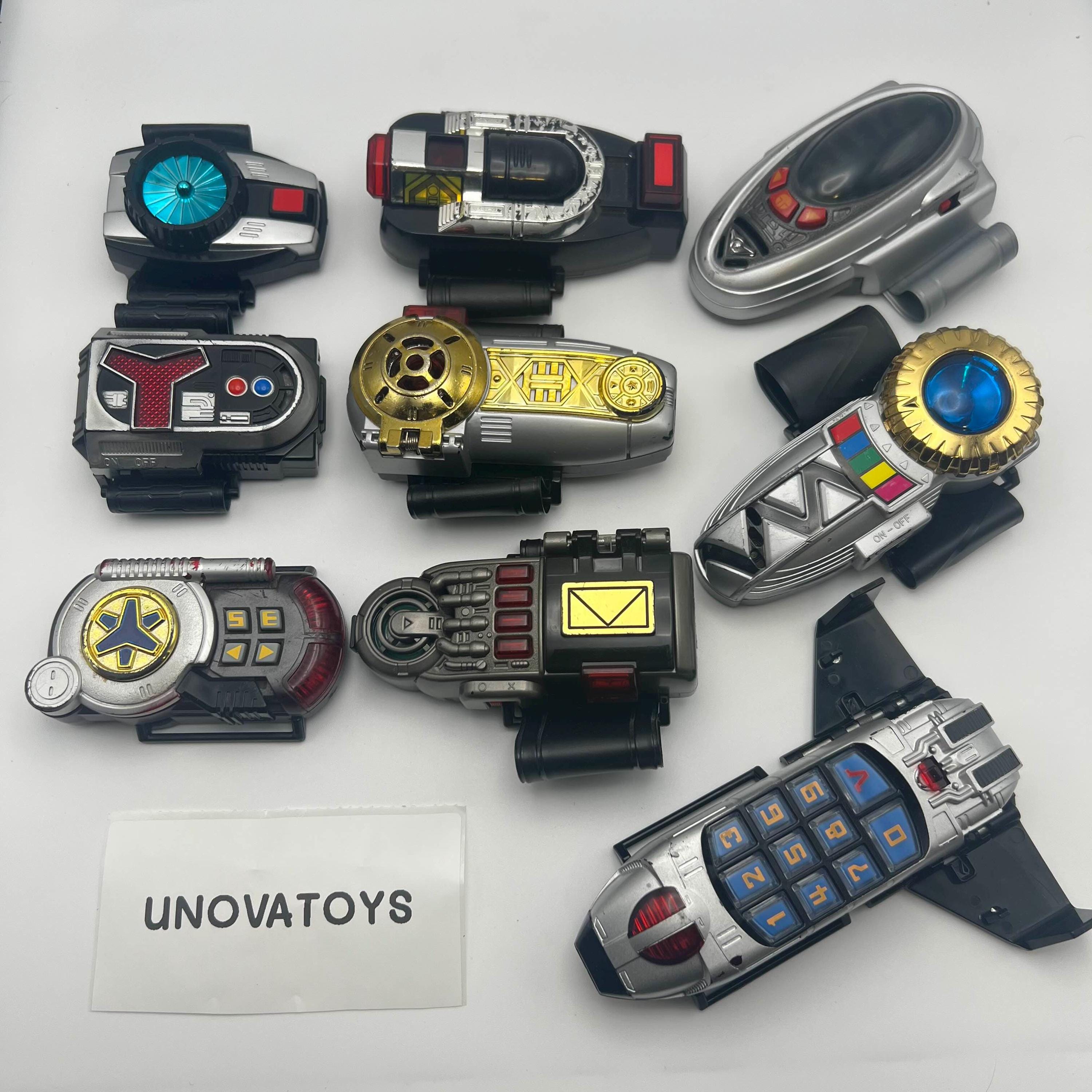 All Morphers 1990-1999 Powerrangers Supersentai - Etsy