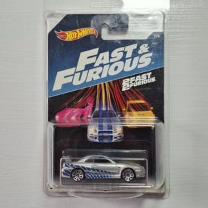 Hotwheels Nissan Skyline GT-R 34 Fast and Furious 2 Fast 2 Furious