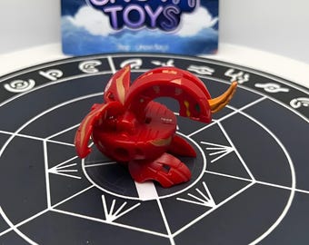 Bakugan B1 Pyrus Bronze - Bakou Attaque Bronze Or - DRAGONOÏDE CLASSIQUE