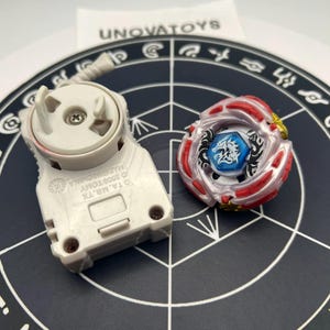 Takara Tomy Beyblade Metal Masters BB-82 Grand Cetus T125RS Starter Set Blue - View #3