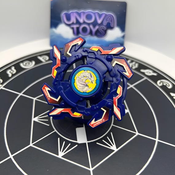 Beyblade Cyber Dragoon Blue Vintage 2002 Classic Takara Tomy V