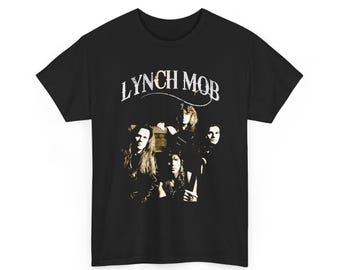 Lynch Mob Band Tee, Vintage Rock Music Cotton Shirt