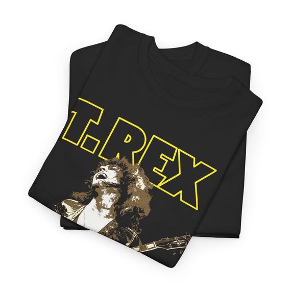 Vintage T-rex Rock Graphic Tee: Unisex Concert Shirt - Etsy
