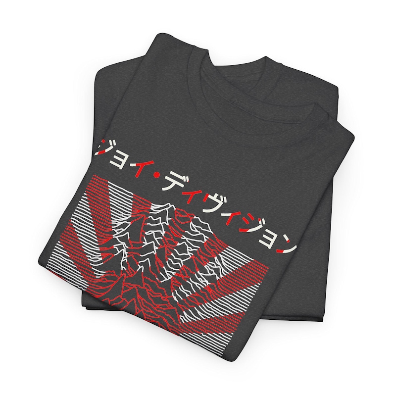 Vintage Band Tee Unisex Heavy Cotton T-Shirt, Joy Division Japan Tour Tshirt, Retro Music Concert Top, Graphic Tee Gift, Alternative Fashion image 4
