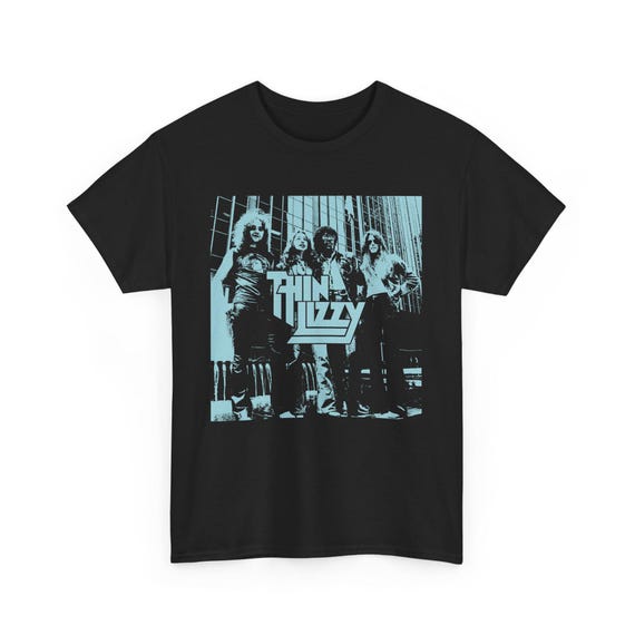 Vintage Thin Lizzy Band Tee: Music Lover Unisex Graphic T-shirt 