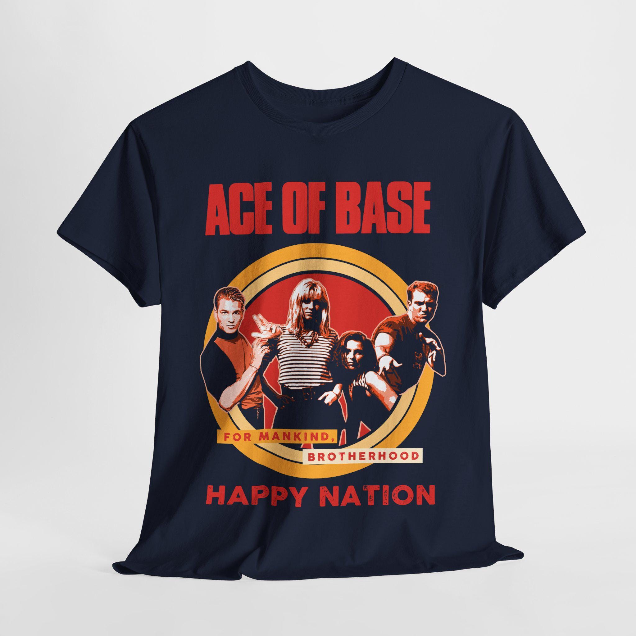 Ace of Base Retro Tee: 90s Music Band Graphic T-shirt - Etsy