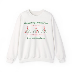 I Bagged My Christmas Tree from a Random Forest Sweatshirt