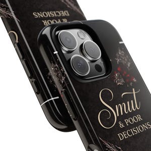 Dark Romance Phone Case, BookTok Aesthetic Case, Smut Reader Gift, Spicy Book Lover, Gothic Phone Case, Fantasy Romance, Reader Gift image 2