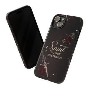 Dark Romance Phone Case, BookTok Aesthetic Case, Smut Reader Gift, Spicy Book Lover, Gothic Phone Case, Fantasy Romance, Reader Gift image 7