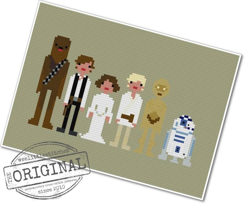 Star Wars  A New Hope  The Original Pixel People  PDF image 0