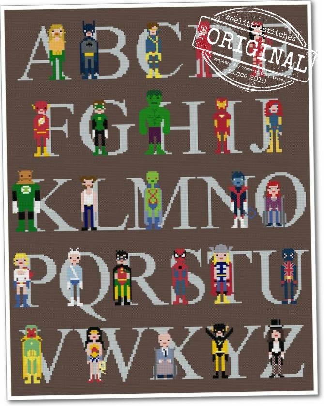 villain letter abc costume boys matching evil alphabet Canvas Print for  Sale by RanaShope