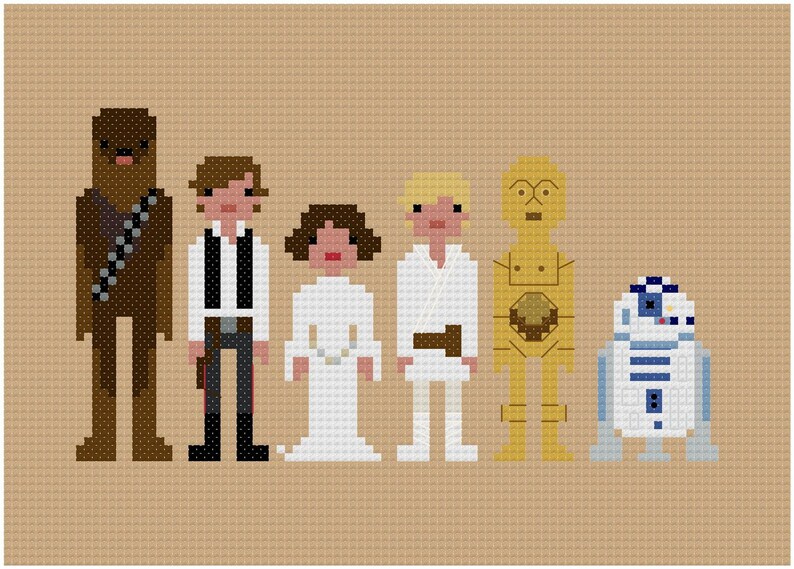 Star Wars  A New Hope  The Original Pixel People  PDF image 2