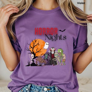 Halloween Horror Nights Shirt, Halloween Horror Shirt, Halloween Horror Nights, Spooky Horror Shirt, Horror Characters Shirt, Horror Tee