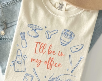 Funny Pottery Shirt, Comfort Colors Pottery Lover Tee, Ceramic Artist Gift
